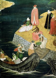 The Arrival of the Portuguese in Japan (detail)